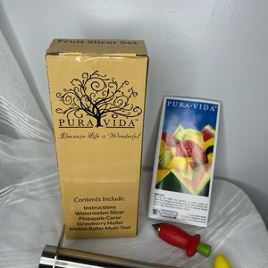 Watermelon and fruit slicer unit